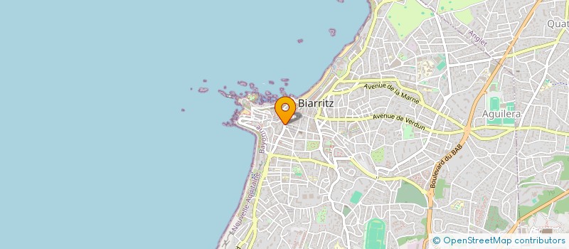 localisation de l'entreprise MH à BIARRITZ