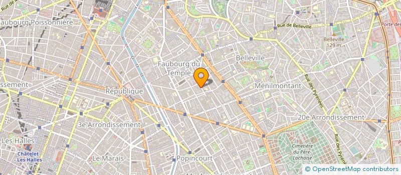 localisation de l'entreprise MH  PARIS