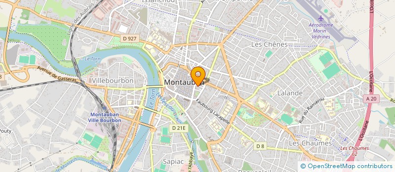 localisation de l'entreprise MH  MONTAUBAN