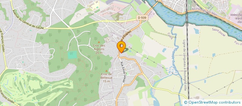 localisation de l'entreprise MH  CUCQ