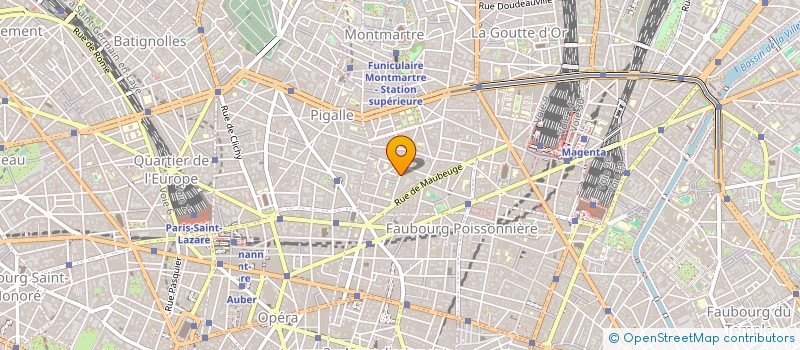 localisation de l'entreprise MH  PARIS 09