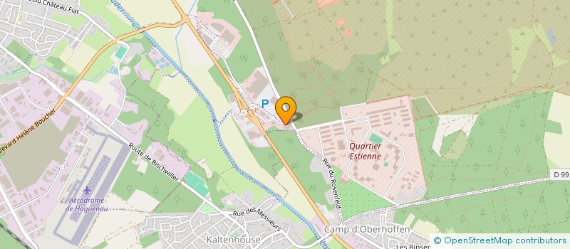 localisation de l'entreprise MH ALL PIZZA  HAGUENAU