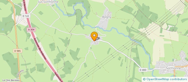 localisation de l'entreprise MH ASSOCIATION  MURTIN-ET-BOGNY