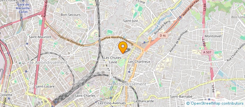 localisation de l'entreprise MH AUTO 13 à MARSEILLE