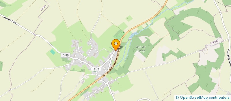 localisation de l'entreprise MH BAT  DIEVAL