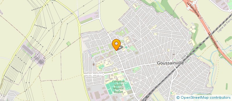 localisation de l'entreprise MH BATIMENT  GOUSSAINVILLE