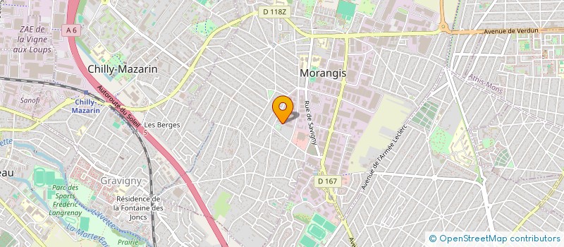 localisation de l'entreprise MH&C FRANCE à MORANGIS
