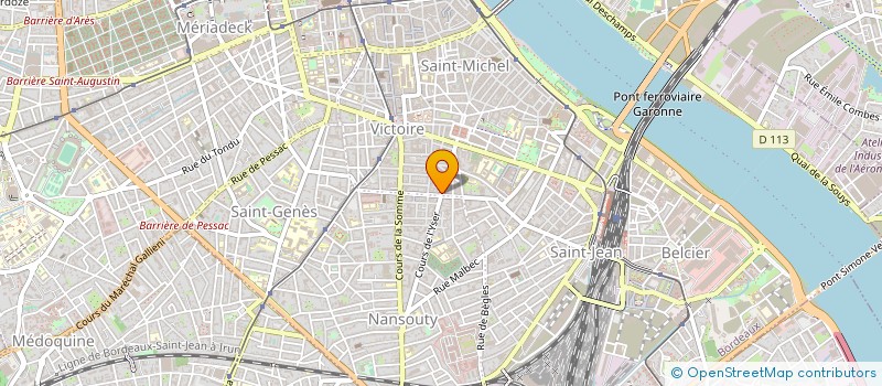 localisation de l'entreprise MH CAPU  BORDEAUX