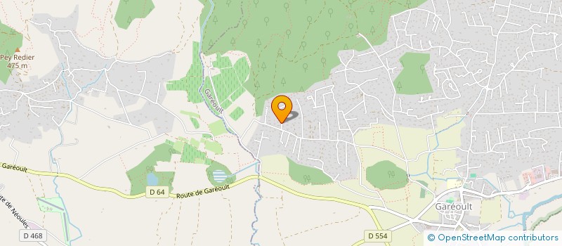 localisation de l'entreprise MH CHARPENTE  GAREOULT