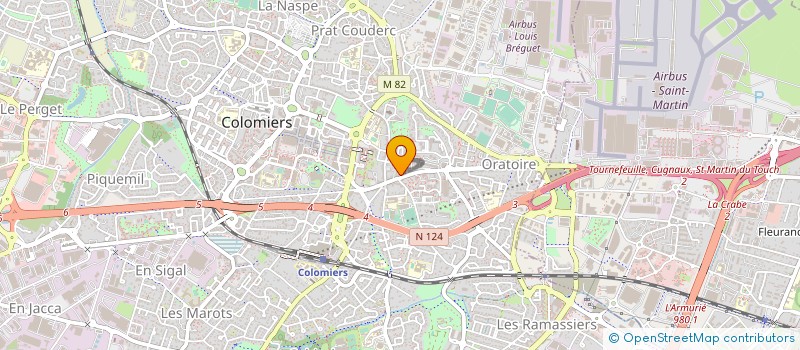 localisation de l'entreprise MH COLOMIERS à COLOMIERS
