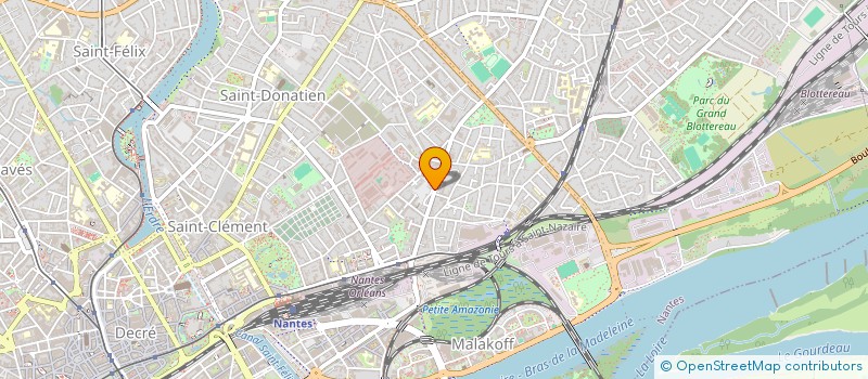 localisation de l'entreprise MH CONCEPT à NANTES