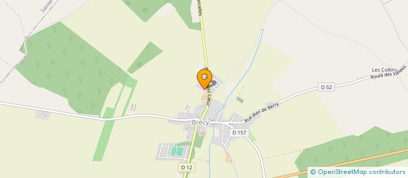 localisation de l'entreprise MH CONCIERGERIE  BRECY