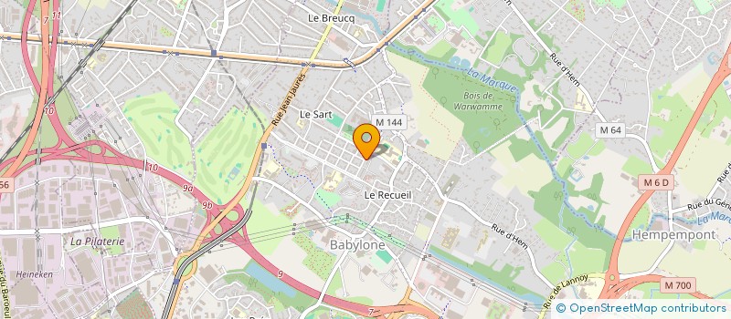 localisation de l'entreprise MH CONSEIL à VILLENEUVE-D'ASCQ
