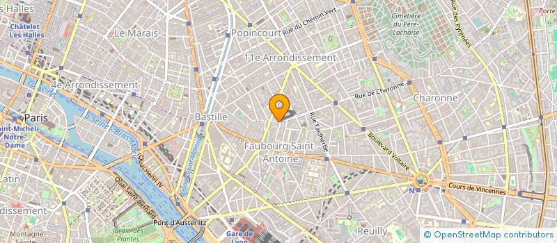 localisation de l'entreprise MH CONSEIL IMMOBILIER  PARIS