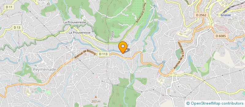 localisation de l'entreprise MH CONSTRUCTION à GRASSE