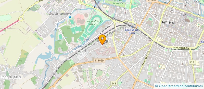localisation de l'entreprise MH CONSTRUCTION 80  AMIENS