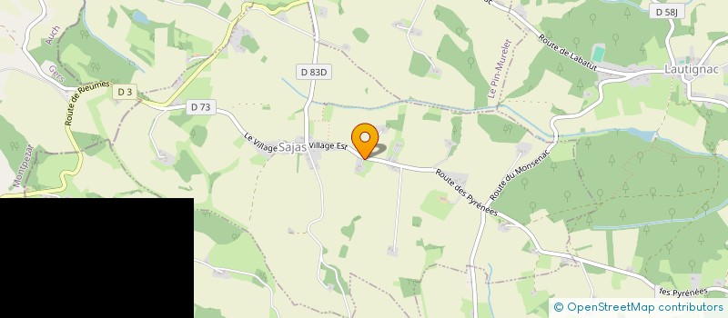 localisation de l'entreprise MH CONSTRUCTIONS  POUCHARRAMET