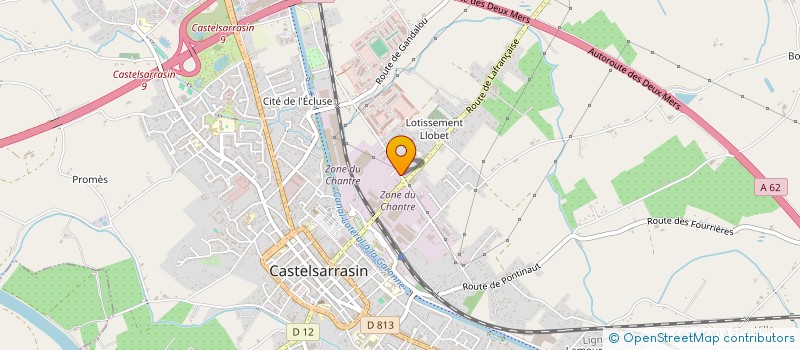 localisation de l'entreprise MH CONSTRUCTIONS  CASTELSARRASIN