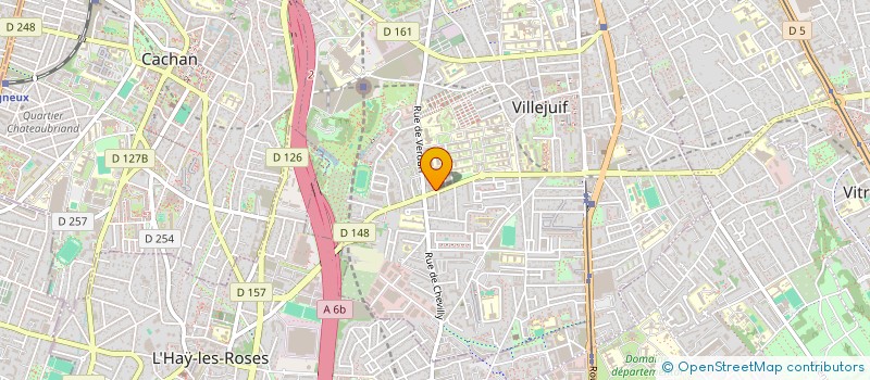 localisation de l'entreprise MH CONSULTING à VILLEJUIF