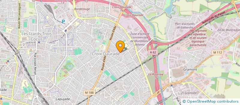 localisation de l'entreprise MH CONSULTING  TOULOUSE