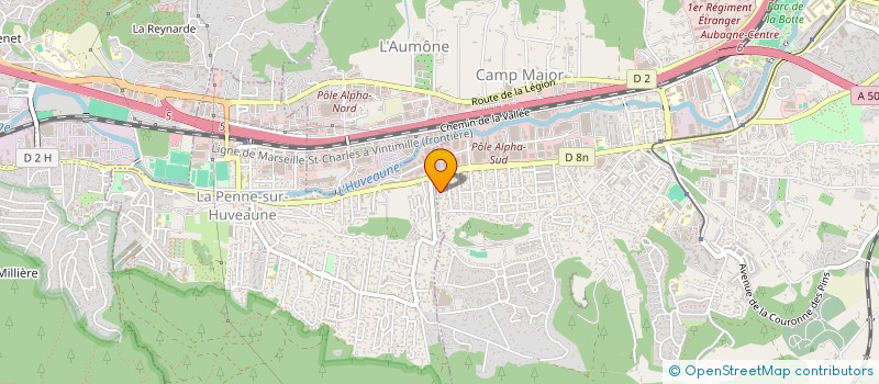 localisation de l'entreprise MH CONSULTING  AURIOL