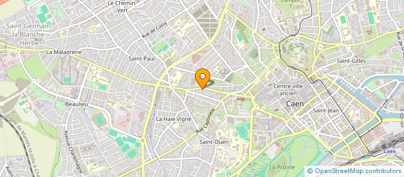 localisation de l'entreprise MH CONSULTING à CAEN