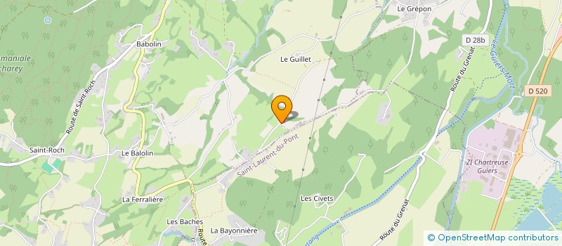 localisation de l'entreprise MH CONSULTING à MIRIBEL-LES-ECHELLES