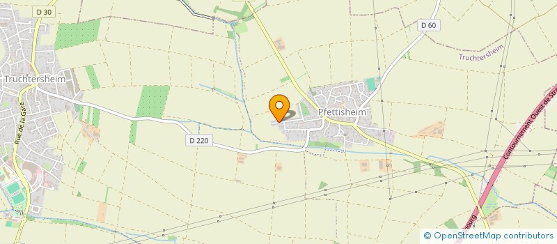 localisation de l'entreprise MH CREATION à TRUCHTERSHEIM
