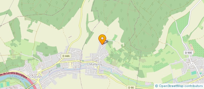 localisation de l'entreprise MH DEDALE  MALLELOY