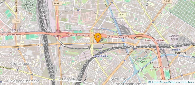 localisation de l'entreprise MH DEPAN 26  PARIS