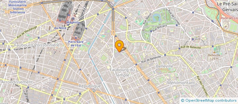 localisation de l'entreprise MH DEPANNAGE  PARIS