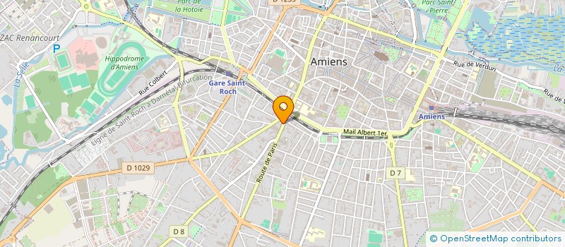 localisation de l'entreprise MH DEVELOPMENT à AMIENS