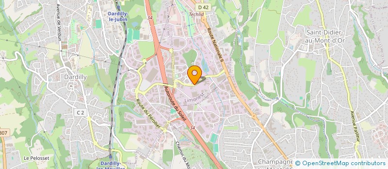localisation de l'entreprise MH DEVELOPPEMENT à LIMONEST