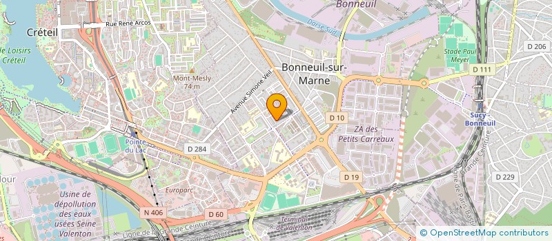 localisation de l'entreprise MH DRIVE  BONNEUIL-SUR-MARNE