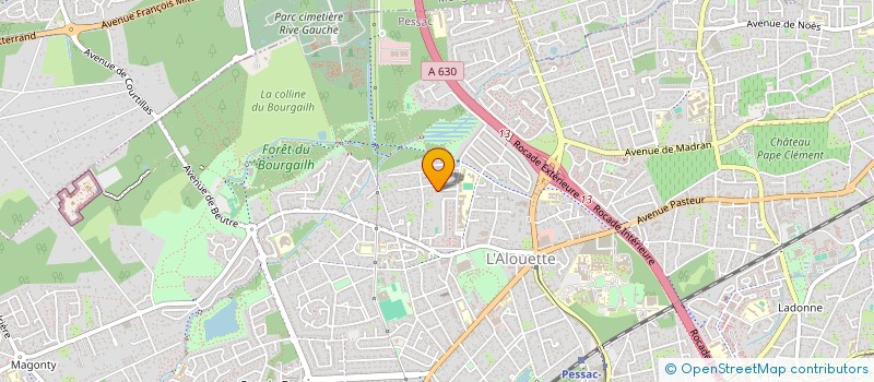 localisation de l'entreprise MH DRIVER à PESSAC