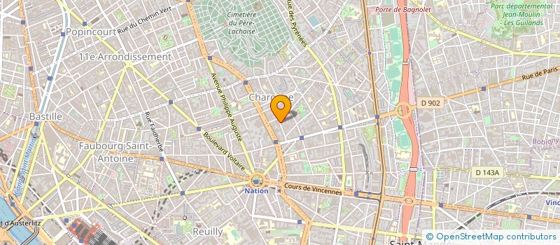 localisation de l'entreprise MH ELEGANCE  PARIS