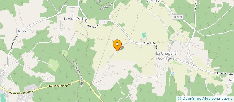 localisation de l'entreprise MH FM  LA CHAPELLE-GONAGUET