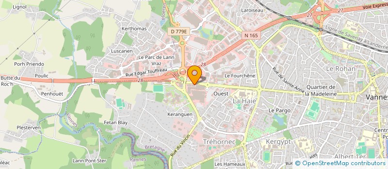 localisation de l'entreprise MH FOOD à VANNES