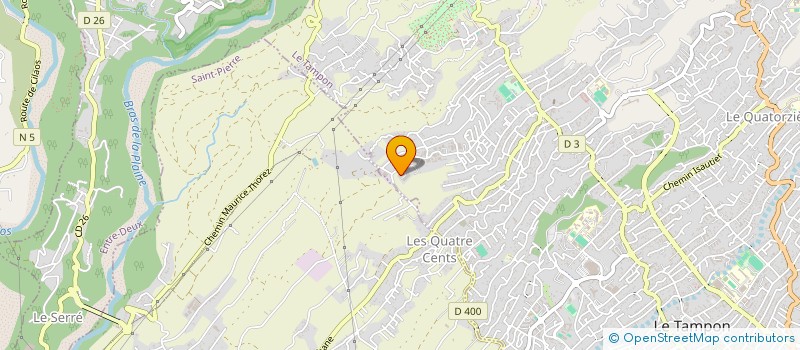 localisation de l'entreprise MH GESTION  LE TAMPON