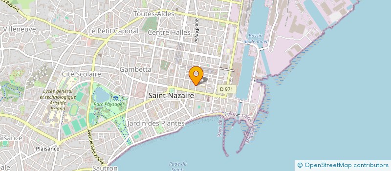 localisation de l'entreprise MH GROUP  SAINT-NAZAIRE