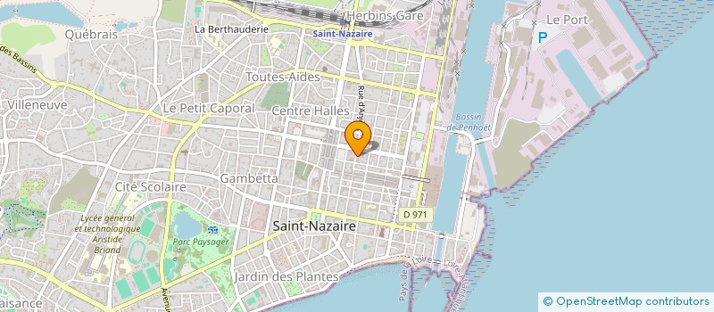 localisation de l'entreprise MH HABITAT à NANTES