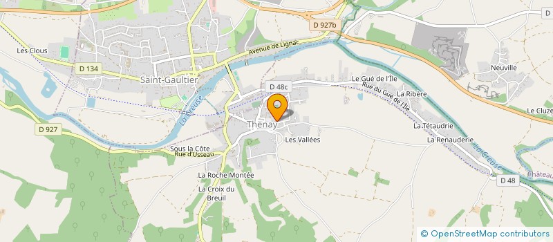 localisation de l'entreprise MH HOLDING à THENAY