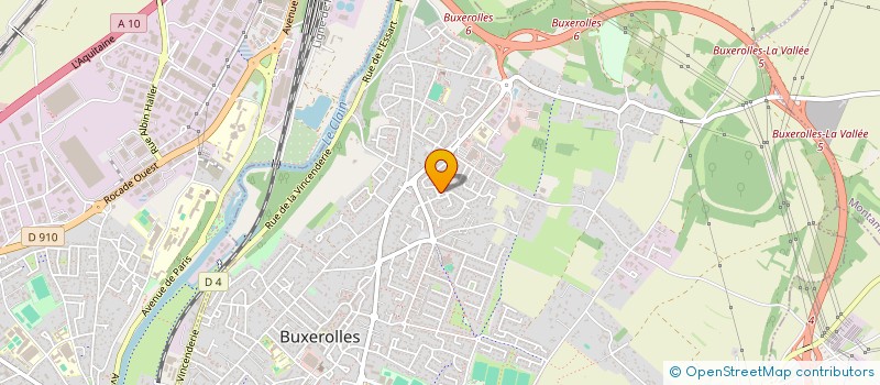 localisation de l'entreprise MH IMMOBILIER  BUXEROLLES