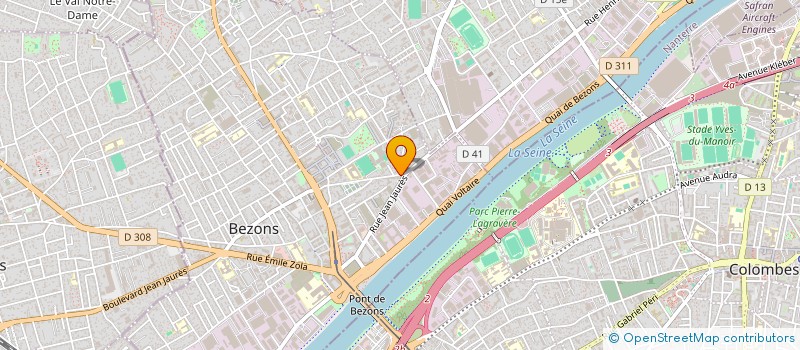 localisation de l'entreprise MH IMPORT EXPORT  BEZONS