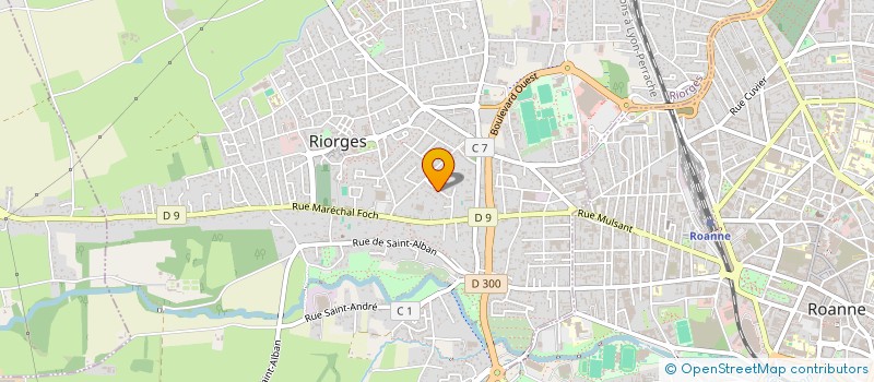 localisation de l'entreprise MH INVEST à RIORGES