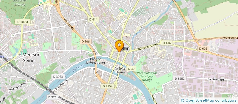 localisation de l'entreprise MH INVESTISSEMENT à MELUN