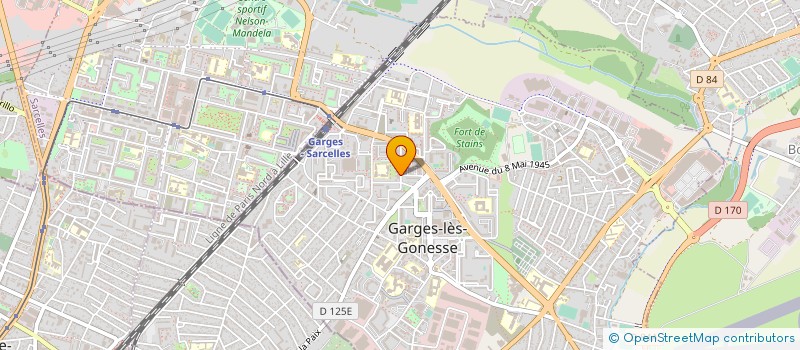 localisation de l'entreprise MH LAVERIE à GARGES-LES-GONESSE