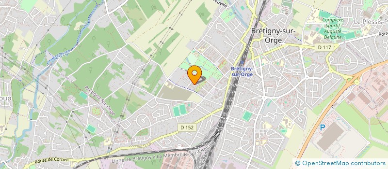 localisation de l'entreprise MH+ LIVRAISONS à BRETIGNY-SUR-ORGE
