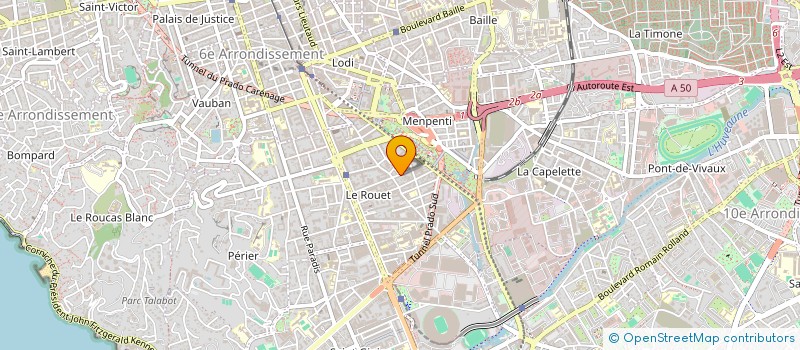 localisation de l'entreprise MH LOCATION  MARSEILLE