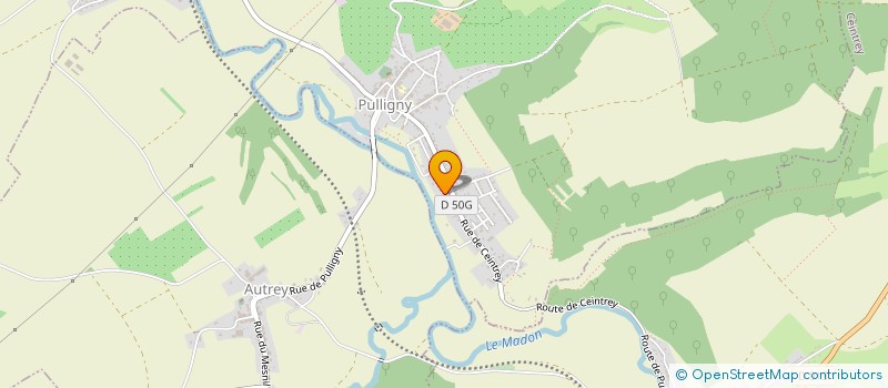 localisation de l'entreprise MH.MATON  PULLIGNY